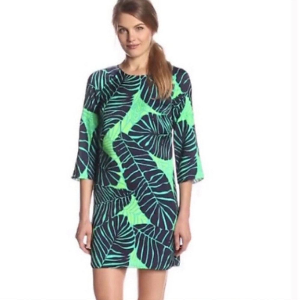 Lilly Pulitzer Carol Dress‎ Womens 4 Under The Palms Beach Wedding Cocktail S